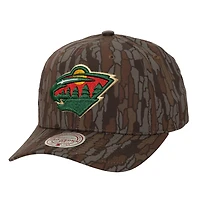 Casquette ajustable Mitchell & Ness Camo Minnesota Wild Hidden Camo Pro Crown pour homme