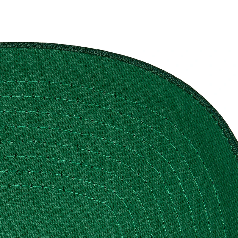 Men's Mitchell & Ness Green Minnesota Wild Core Team Ground Pro Adjustable Hat