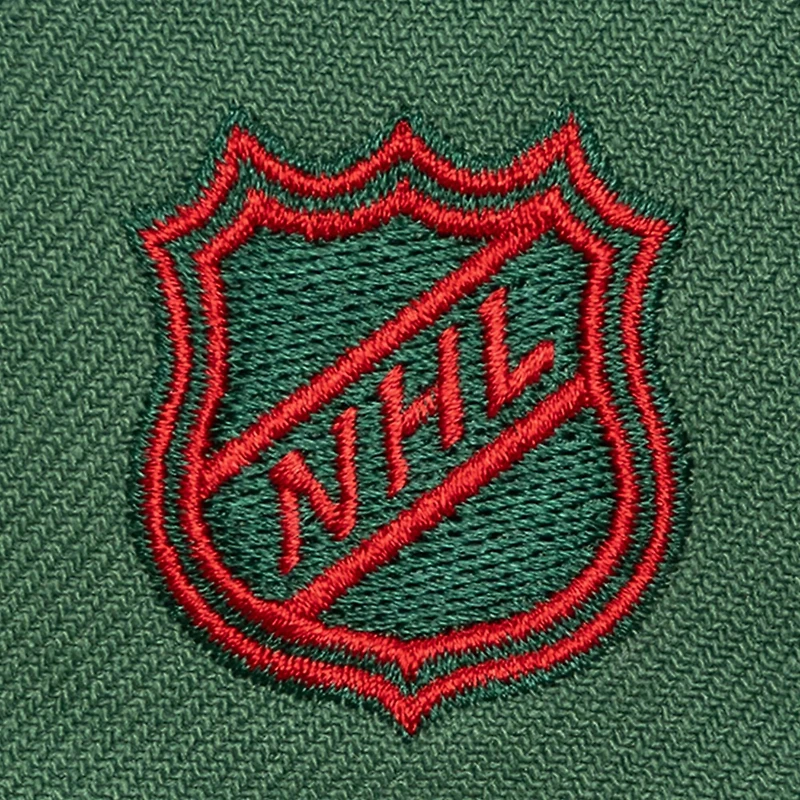 Men's Mitchell & Ness  Green Minnesota Wild Legendary Home Snapback Hat