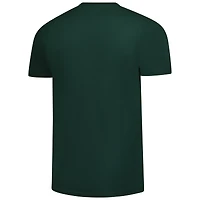T-shirt vert Mitchell & Ness pour homme avec motif de nourriture locale sauvage du Minnesota