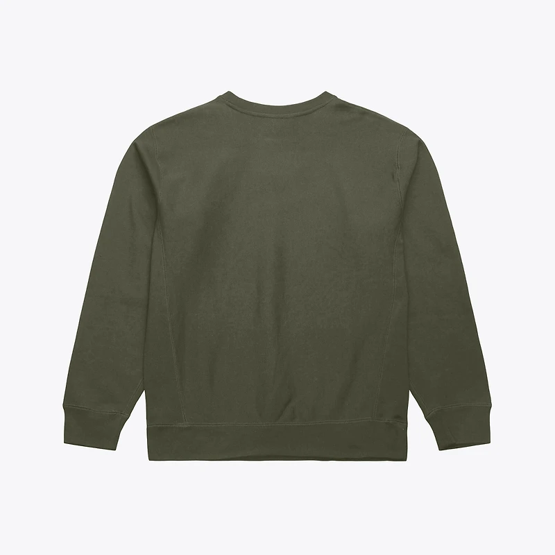 Sweat-shirt polaire Mitchell & Ness Olive Minnesota Wild Core pour homme