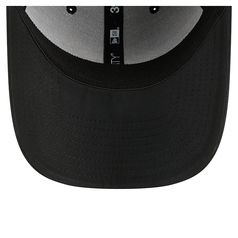 Casquette New Era Flex noire pour homme avec logo Minnesota Wild 39THIRTY