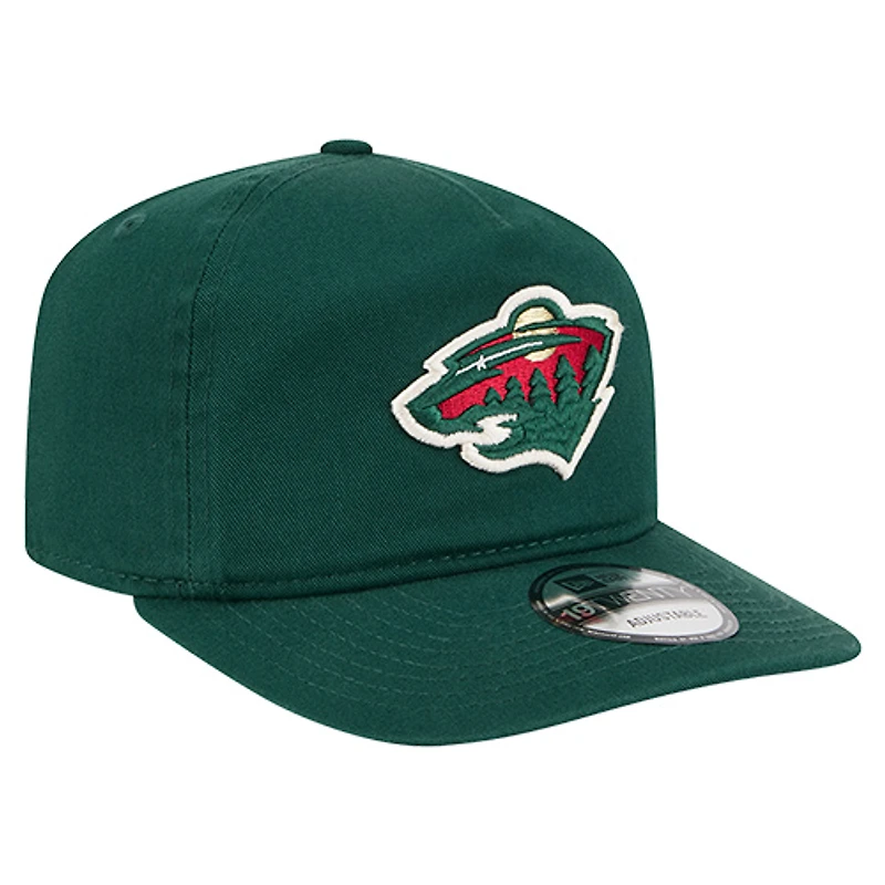 Men's New Era Green Minnesota Wild 19TWENTY Adjustable Hat