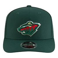 Men's New Era  Green Minnesota Wild 9SEVENTY Adjustable Hat