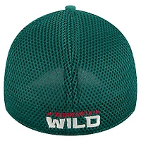 Men's New Era  Green Minnesota Wild Active Subtle Camo 39THIRTY Flex Hat