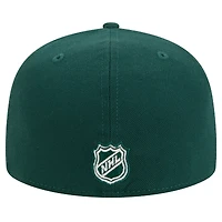 Casquette ajustée Minnesota Wild Core 59FIFTY verte New Era pour homme