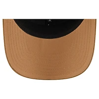 Men's New Era Tan/Light Brown Minnesota Wild Two-Tone Trucker 9SEVENTY Stretch Snap Adjustable Hat