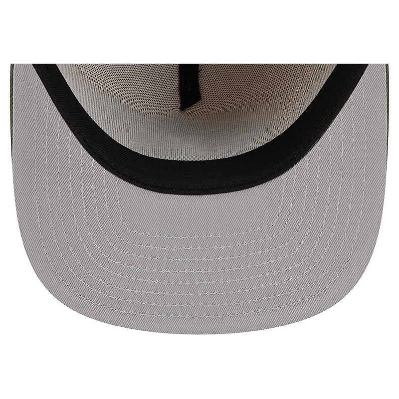 Men's New Era  Tan/Olive Minnesota Wild Color Pack Two-Tone 59FIFTY A-Frame Fitted Hat