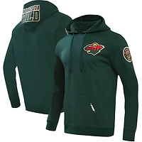 Sweat à capuche classique Pro Standard vert Minnesota Wild pour hommes