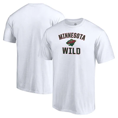 Men's White Minnesota Wild Victory Arch T-Shirt