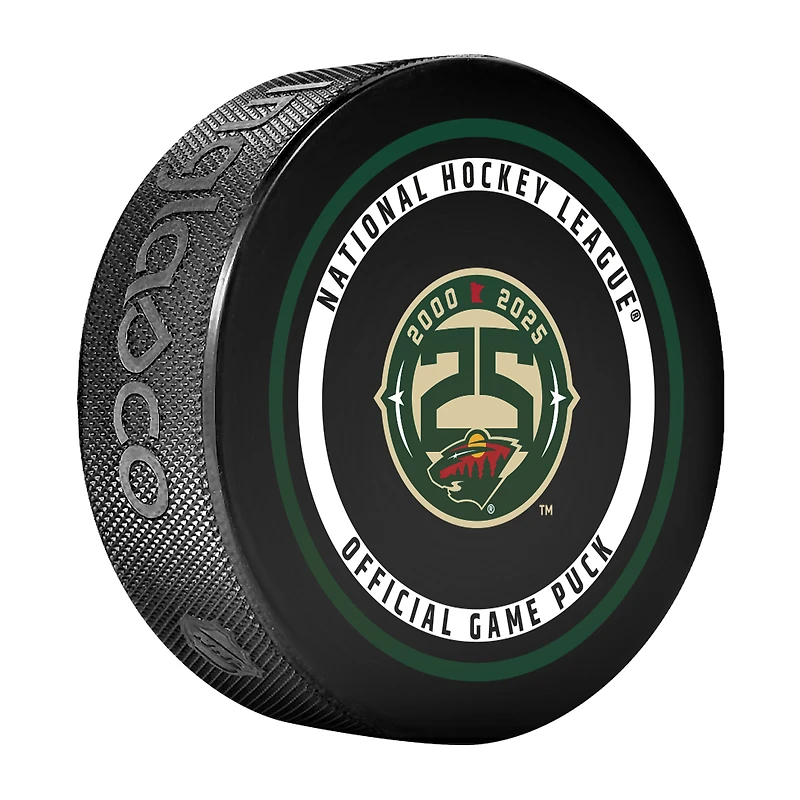 Minnesota Wild 2026 Stanley Cup Playoffs Official Game Puck