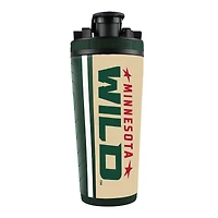 Bouteille shaker Minnesota Wild 4D en acier inoxydable de 77 cl