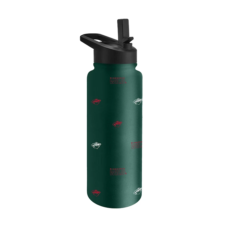 Bouteille de boisson désaltérante Minnesota Wild de 34 oz.