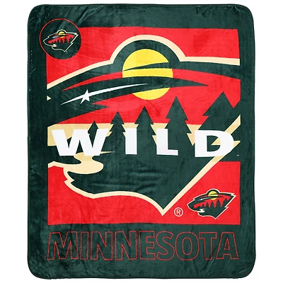 Couverture Raschel Minnesota Wild 50'' x 60''