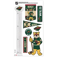 Minnesota Wild - Mascot Repositionable Decal Set