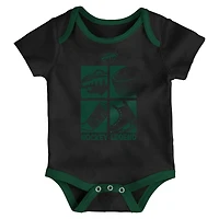 Ensemble de body trois pièces Minnesota Wild Legend pour nouveau-né et nourrisson
