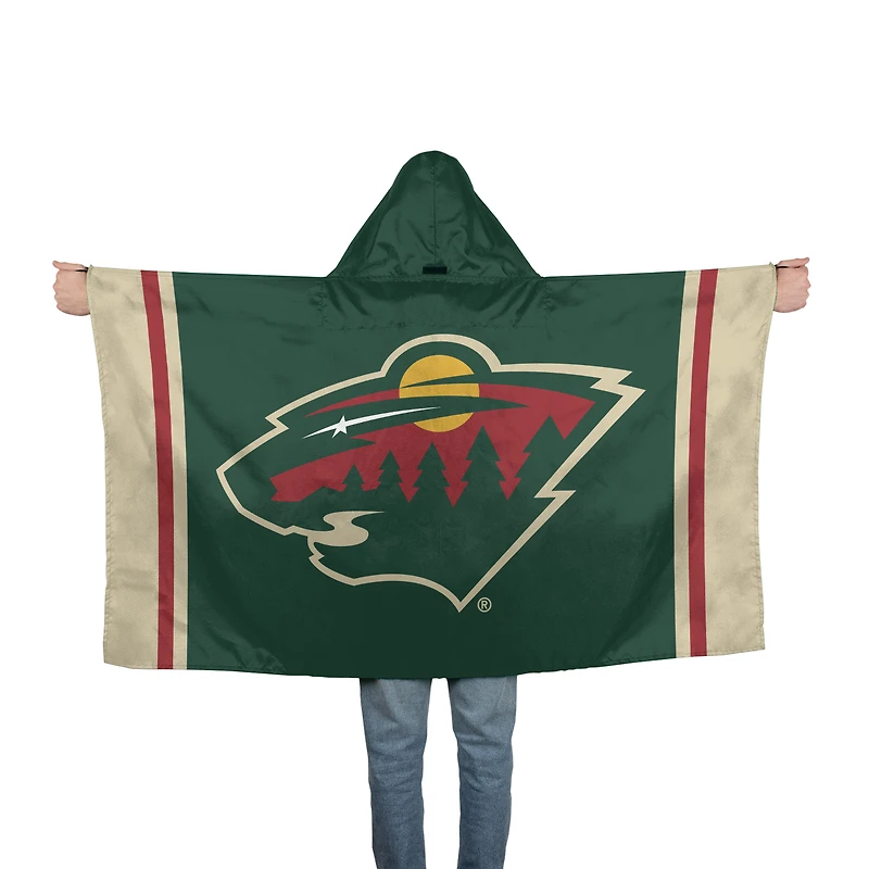 WinCraft Minnesota Wild 3' x 5' Hoodie Flag