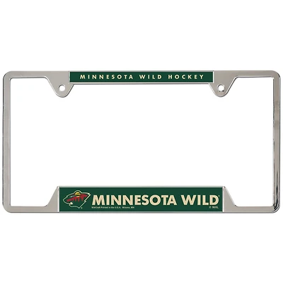 WinCraft Minnesota Wild - Cadre de plaque d'immatriculation