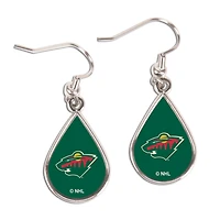 Boucles d'oreilles WinCraft Minnesota Wild Tear Drop