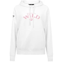 Sweat à capuche blanc Minnesota Wild Mother's Day Adorn pour femme Levelwear