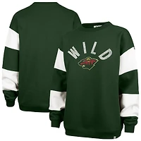 Sweat-shirt à capuche vert Minnesota Wild Eephus Barred pour femme '47