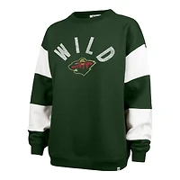 Sweat-shirt à capuche vert Minnesota Wild Eephus Barred pour femme '47