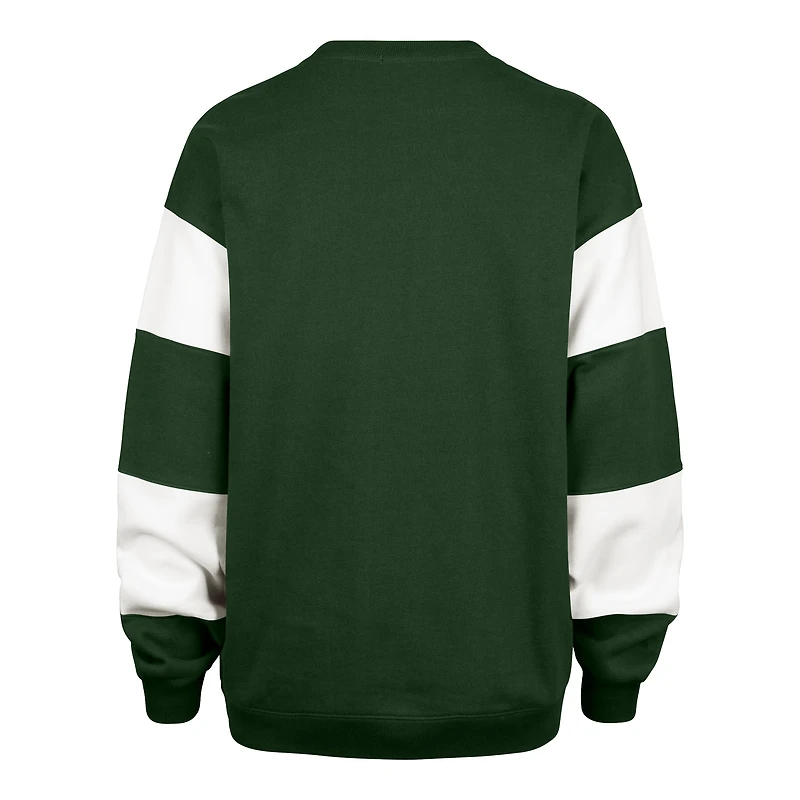 Sweat-shirt à capuche vert Minnesota Wild Eephus Barred pour femme '47