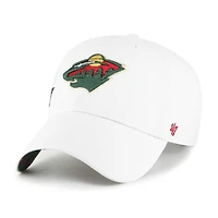 Women's '47 White Minnesota Wild Confetti Clean Up Adjustable Hat