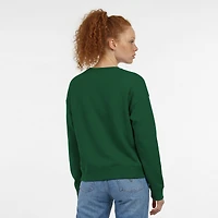 Women's Champion  Green Minnesota Wild Wordmark Lockup Powerblend Sweatshirt