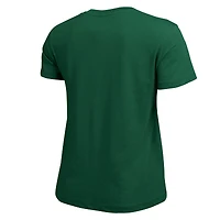 T-shirt à logo Minnesota Wild vert champion pour femmes