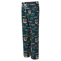 Women's Concepts Sport Green Minnesota Wild Zest Allover Print Knit Pants