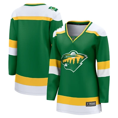 Women's Fanatics Green Minnesota Wild Alternate Breakaway Jersey