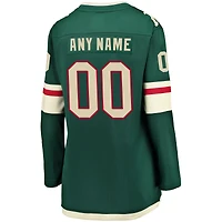 Fanatics Branded Green Minnesota Wild Breakaway - Maillot personnalisé
