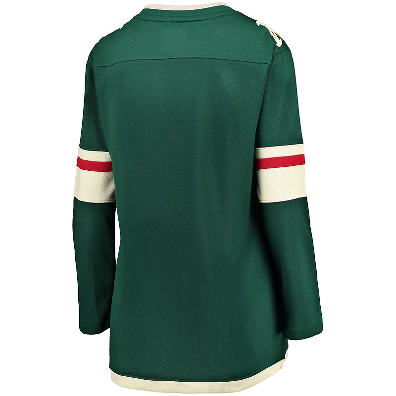Women's Fanatics Green Minnesota Wild Home Breakaway Jersey