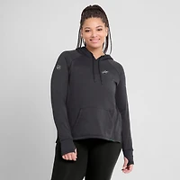 Sweat à capuche Fanatics Heather Charcoal Minnesota Wild Authentic Pro pour femmes