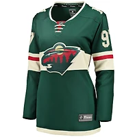 Maillot fanatiques pour femmes Kirill Kaprizov vert Minnesota Wild Home Breakaway Replica