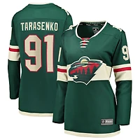 Women's Fanatics Vladimir Tarasenko Green Minnesota Wild Home Breakaway Jersey