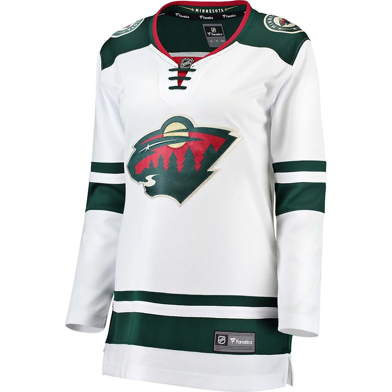 Maillot Fanatics blanc Minnesota Wild Breakaway pour femmes