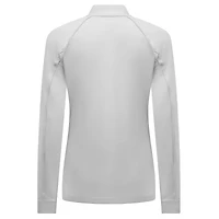 Haut à glissière quart de tour Kinetic Insignia Core Raglan blanc du Minnesota Wild pour femme Levelwear