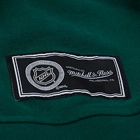 Women's Mitchell & Ness  Green Minnesota Wild Crewneck Sweatshirt