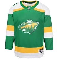 Maillot alternatif Premier vert pour jeunes Minnesota Wild 2023/24