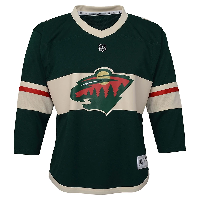 Maillot réplique vert pour jeunes du Minnesota Wild