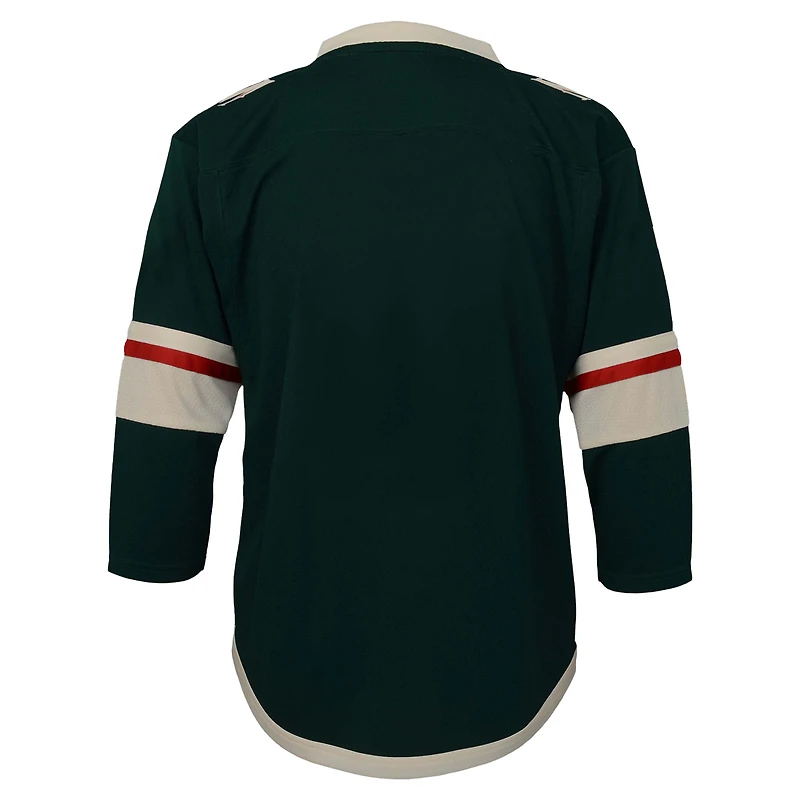 Maillot réplique vert pour jeunes du Minnesota Wild