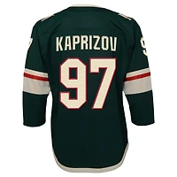Youth Kirill Kaprizov Green Minnesota Wild Home Premier Player Jersey