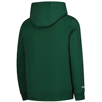 Youth Mitchell & Ness Green Minnesota Wild 25 Year Hoodie