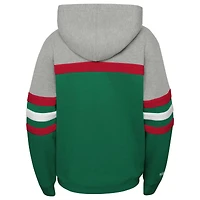 Sweat à capuche vert Mitchell & Ness pour jeunes entraîneur-chef du Minnesota Wild