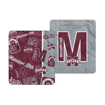  Mississippi State Bulldogs 50" x 60" Dream Weave Throw Blanket