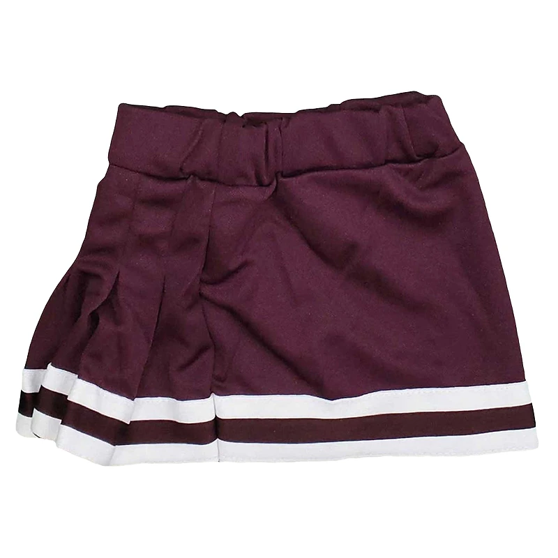 Girls Youth Maroon Mississippi State Bulldogs 2-Piece Cheer Set