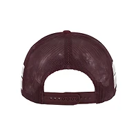 Men's '47 Maroon Mississippi State Bulldogs Sideband Trucker Adjustable Hat