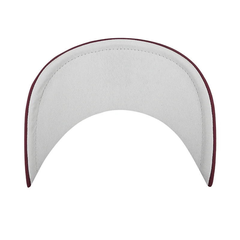 Men's '47 Maroon Mississippi State Bulldogs Sideband Trucker Adjustable Hat